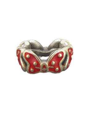 Authentic Pandora Disney Minnie Bows Spacer Charm - Retired - MINT CONDITION